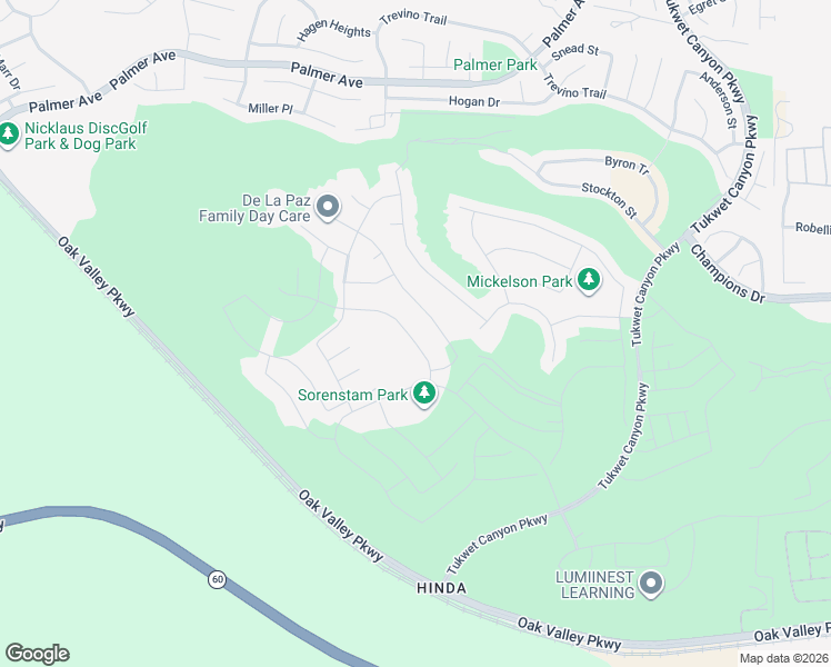 map of restaurants, bars, coffee shops, grocery stores, and more near 35064 Ouimet Way in Beaumont