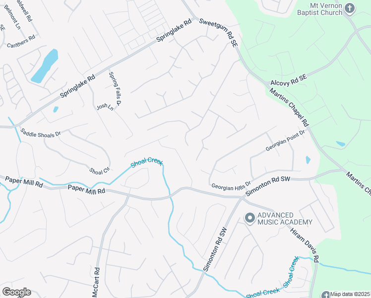 map of restaurants, bars, coffee shops, grocery stores, and more near 660 Castlebrooke Drive Southeast in Lawrenceville
