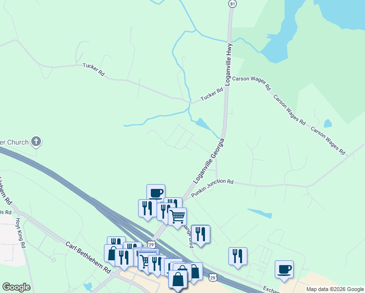 map of restaurants, bars, coffee shops, grocery stores, and more near 35 Kielder Drive in Bethlehem