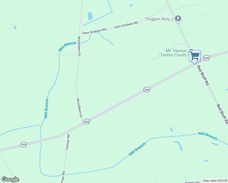 map of restaurants, bars, coffee shops, grocery stores, and more near 3550 South Carolina 366 in Loris