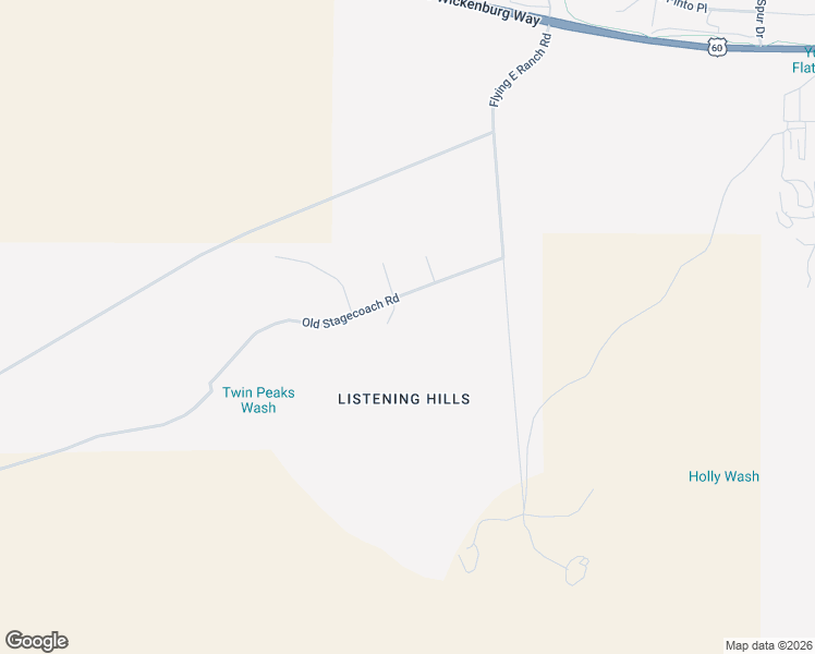 map of restaurants, bars, coffee shops, grocery stores, and more near 995 Settlers Lane in Wickenburg
