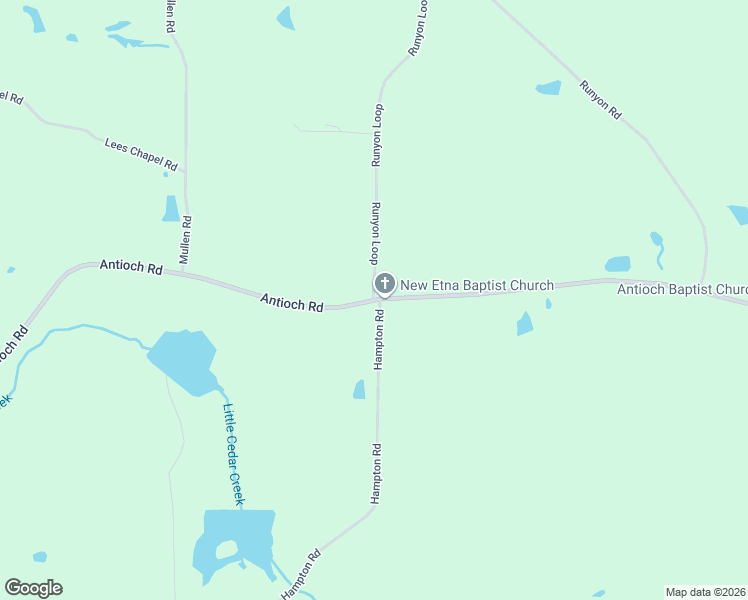 map of restaurants, bars, coffee shops, grocery stores, and more near 27 Runyon Loop in Cedartown