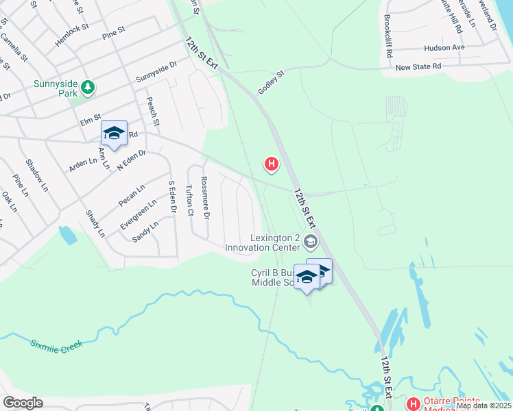 map of restaurants, bars, coffee shops, grocery stores, and more near 382 Tufton Court in Cayce