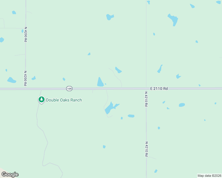 map of restaurants, bars, coffee shops, grocery stores, and more near 2271 East 2110 Road in Hugo