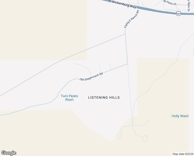 map of restaurants, bars, coffee shops, grocery stores, and more near 995 Settlers Lane in Wickenburg