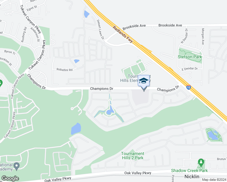 map of restaurants, bars, coffee shops, grocery stores, and more near 36308 Eagle Lane in Beaumont