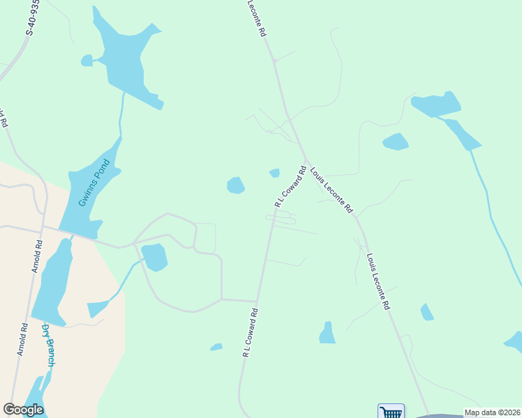 map of restaurants, bars, coffee shops, grocery stores, and more near 1317 R L Coward Road in Hopkins