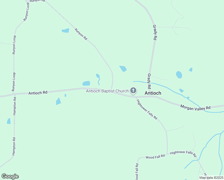 map of restaurants, bars, coffee shops, grocery stores, and more near 3823 Antioch Road in Cedartown