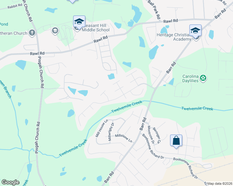 map of restaurants, bars, coffee shops, grocery stores, and more near 209 Kennebec Court in Lexington