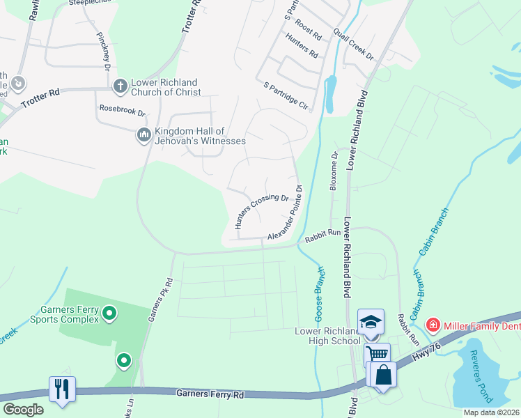 map of restaurants, bars, coffee shops, grocery stores, and more near 505 South Summers Way in Hopkins