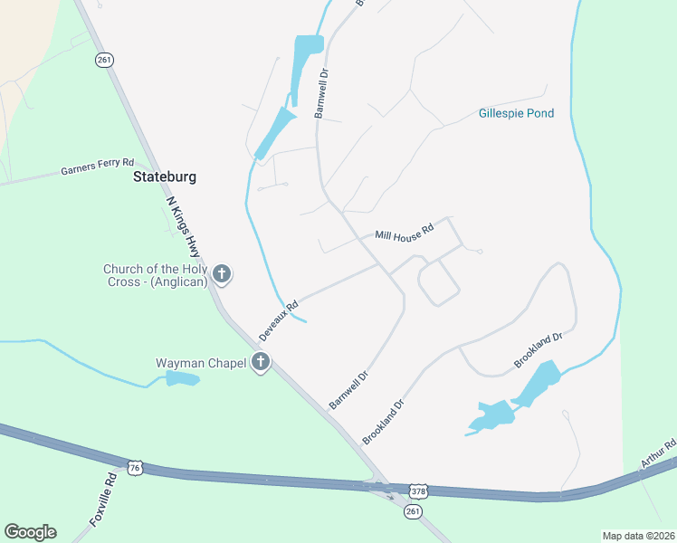 map of restaurants, bars, coffee shops, grocery stores, and more near 6645 Deveaux Road in Sumter