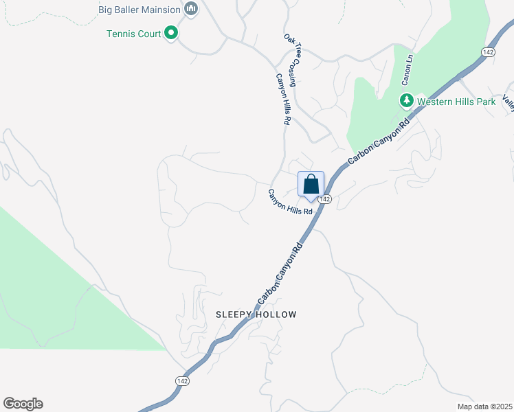 map of restaurants, bars, coffee shops, grocery stores, and more near 1189 Canyon Glen Road in Chino Hills