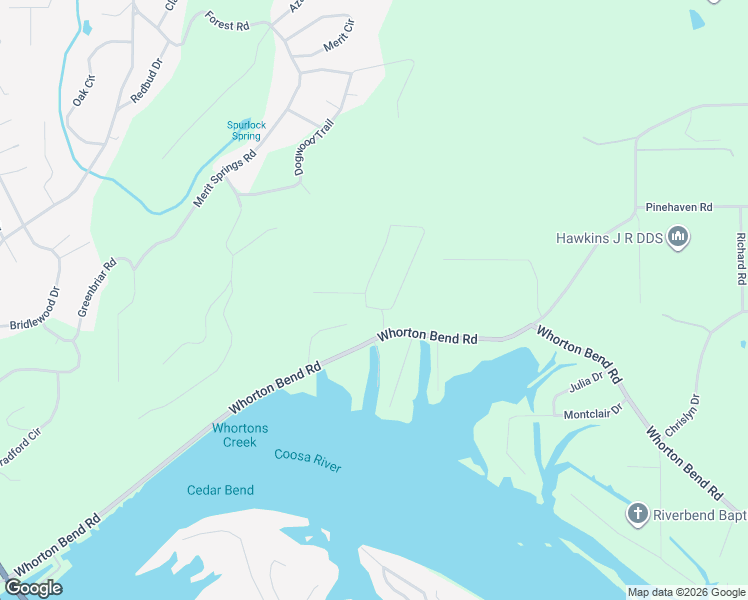 map of restaurants, bars, coffee shops, grocery stores, and more near 336 May Street in Rainbow City