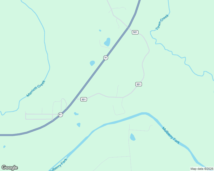 map of restaurants, bars, coffee shops, grocery stores, and more near 2391 County Road 501 in Hanceville