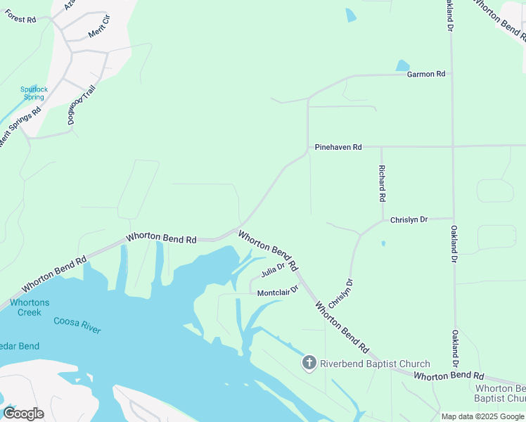 map of restaurants, bars, coffee shops, grocery stores, and more near 110 Garmon Road in Gadsden