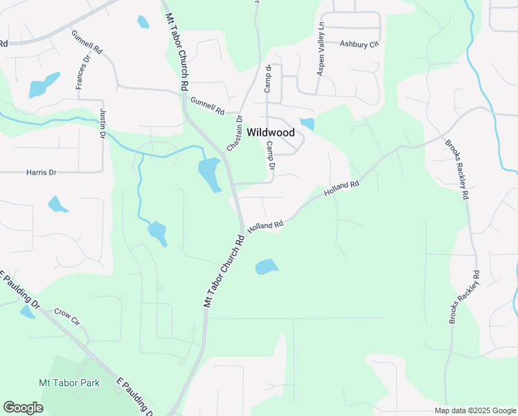 map of restaurants, bars, coffee shops, grocery stores, and more near 36 Garner Farm Court in Dallas