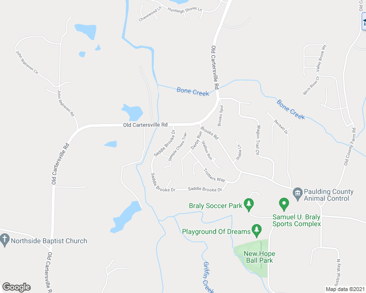 map of restaurants, bars, coffee shops, grocery stores, and more near 170 Steeple Chase Trail in Dallas