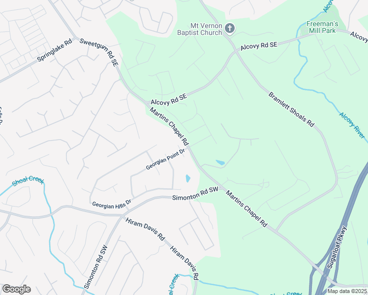 map of restaurants, bars, coffee shops, grocery stores, and more near 376 Collier Mills Road in Lawrenceville