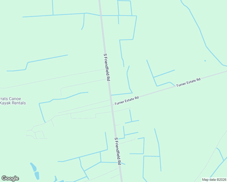 map of restaurants, bars, coffee shops, grocery stores, and more near 1438 South Friendfield Road in Scranton