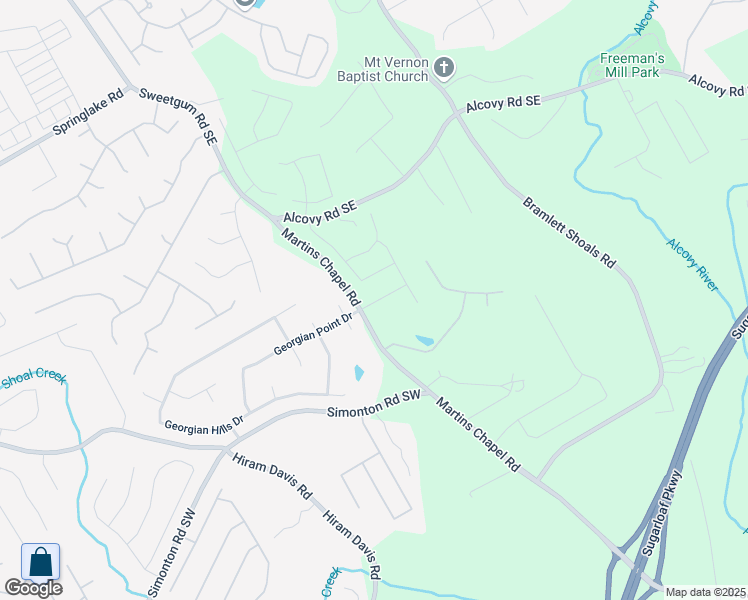 map of restaurants, bars, coffee shops, grocery stores, and more near 1054 Georgian Point Drive in Lawrenceville