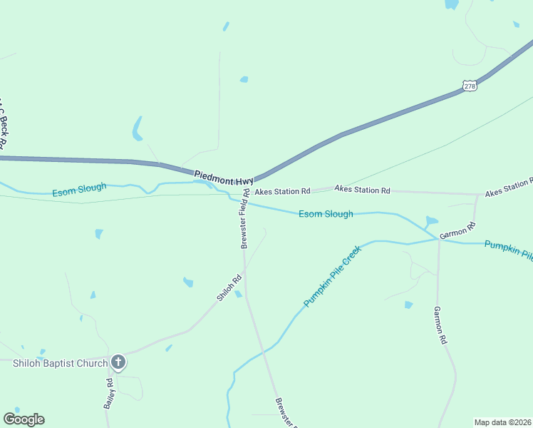 map of restaurants, bars, coffee shops, grocery stores, and more near 77 Shiloh Road in Cedartown