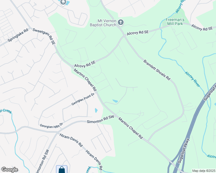 map of restaurants, bars, coffee shops, grocery stores, and more near 1109 Georgian Point Drive in Lawrenceville