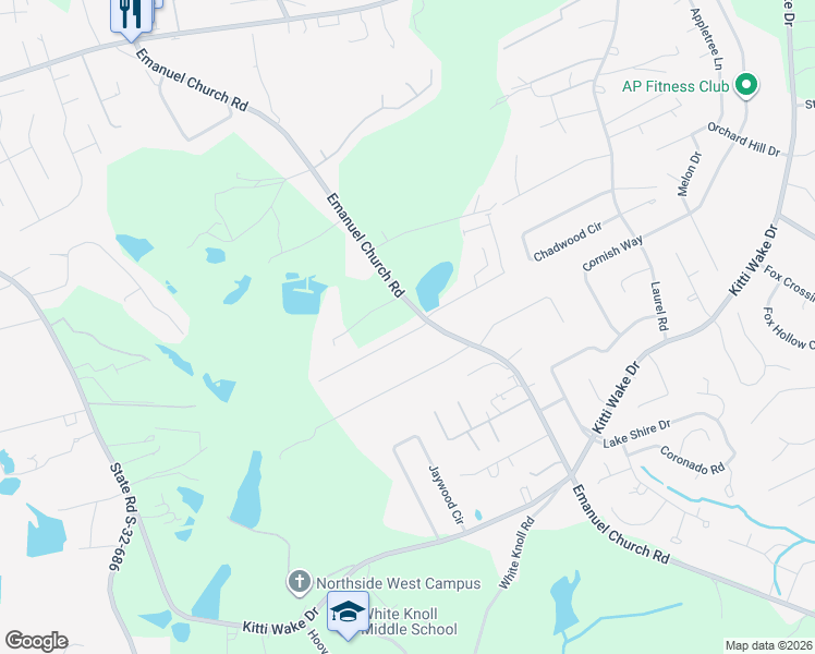 map of restaurants, bars, coffee shops, grocery stores, and more near 120 Ridge Terrace Lane in Lexington