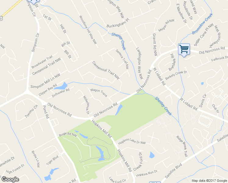 map of restaurants, bars, coffee shops, grocery stores, and more near 4397 Centennial Trail Northwest in Duluth