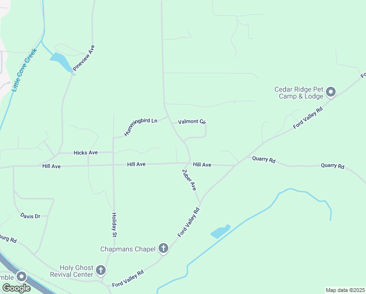 map of restaurants, bars, coffee shops, grocery stores, and more near 600 Zuber Avenue in Gadsden