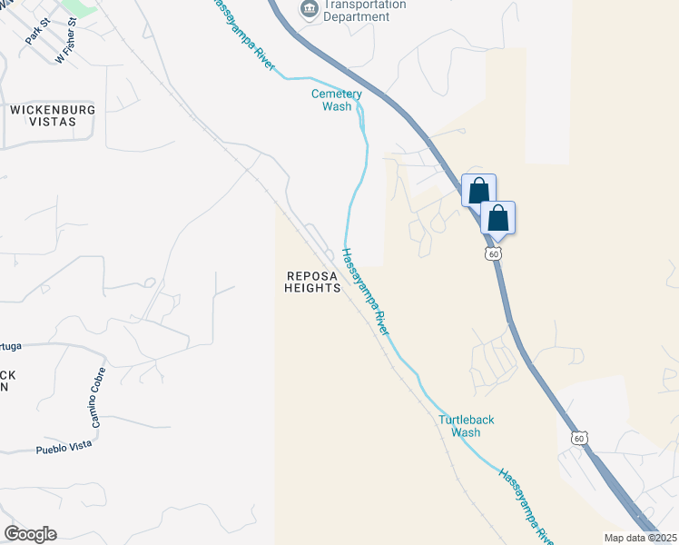 map of restaurants, bars, coffee shops, grocery stores, and more near in Wickenburg