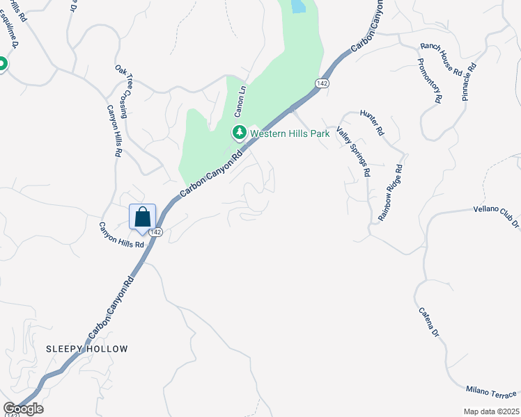 map of restaurants, bars, coffee shops, grocery stores, and more near in Chino Hills