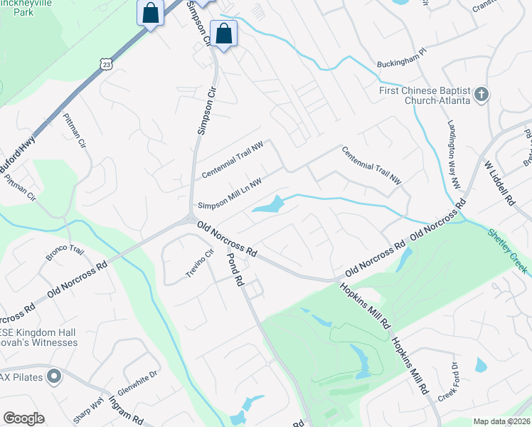 map of restaurants, bars, coffee shops, grocery stores, and more near 4511 Driftwater Rd in Duluth