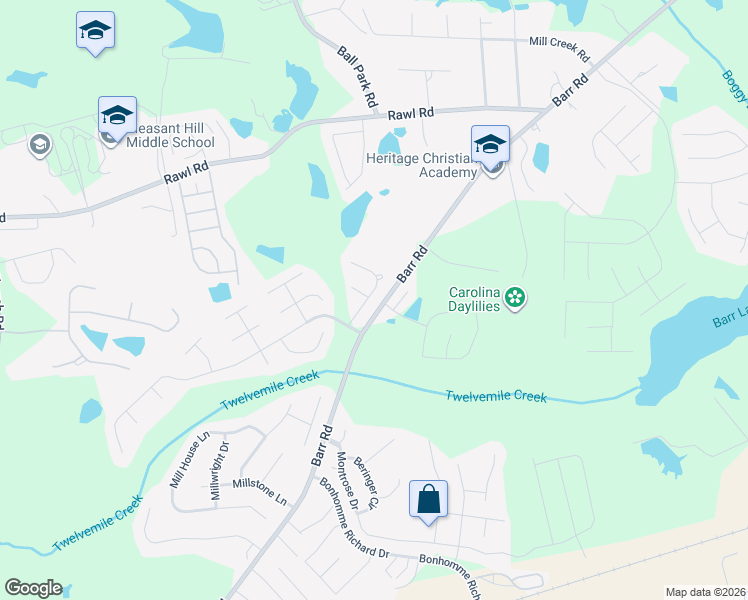 map of restaurants, bars, coffee shops, grocery stores, and more near 120 Highcrest Lane in Lexington