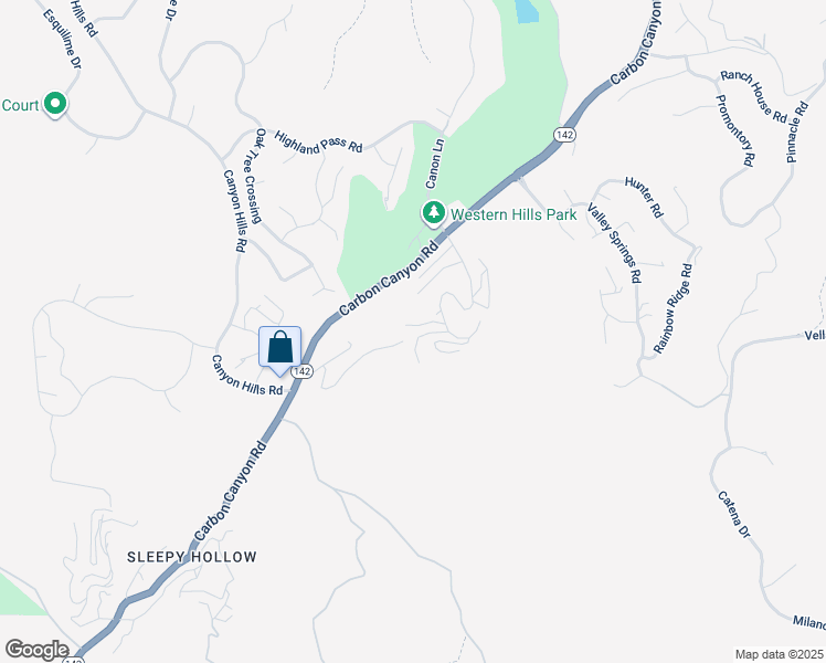 map of restaurants, bars, coffee shops, grocery stores, and more near 1588 Red Apple Lane in Chino Hills