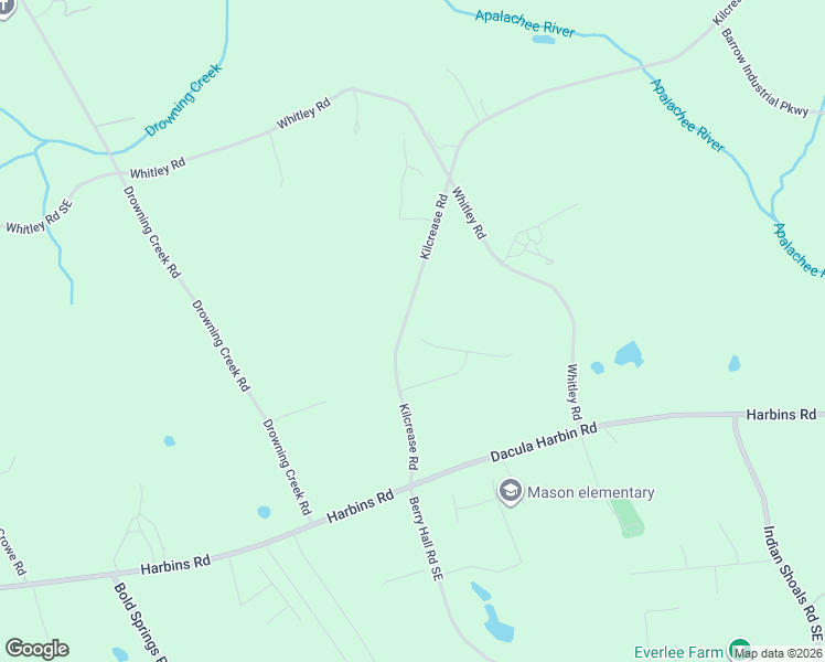 map of restaurants, bars, coffee shops, grocery stores, and more near 1995 Harfield Court Southeast in Bethlehem