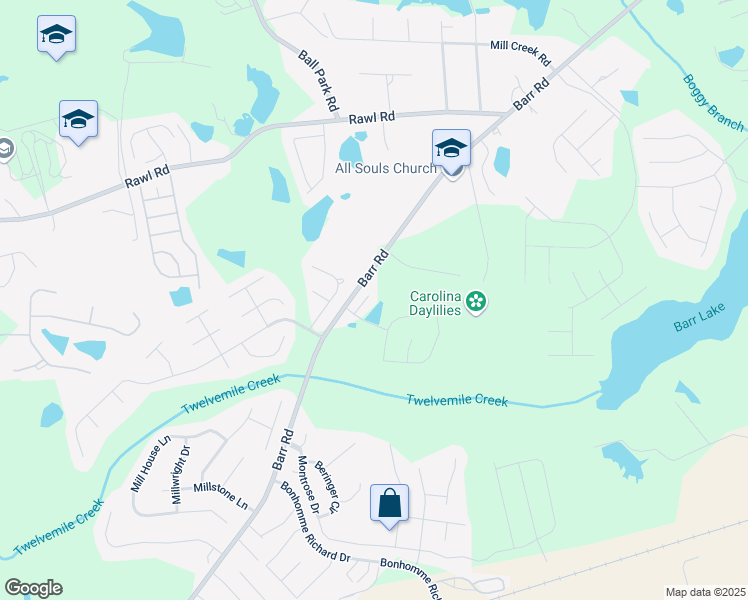 map of restaurants, bars, coffee shops, grocery stores, and more near 120 Loganberry Court in Lexington