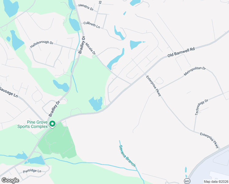 map of restaurants, bars, coffee shops, grocery stores, and more near 302 Savanna Woods Lane in West Columbia