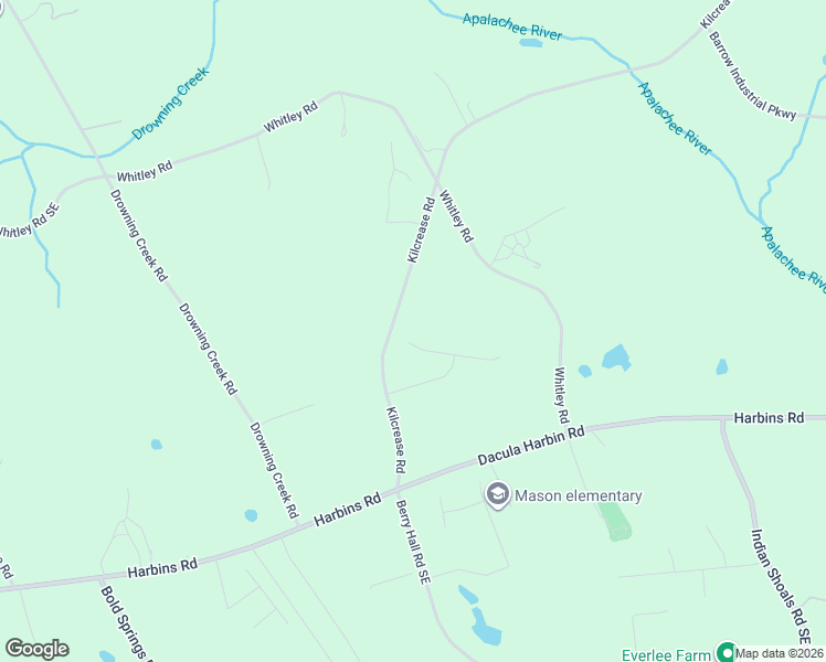 map of restaurants, bars, coffee shops, grocery stores, and more near 2020 Harfield Court Southeast in Bethlehem