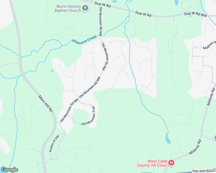 map of restaurants, bars, coffee shops, grocery stores, and more near 5000 Barnwood Terrace Northwest in Kennesaw