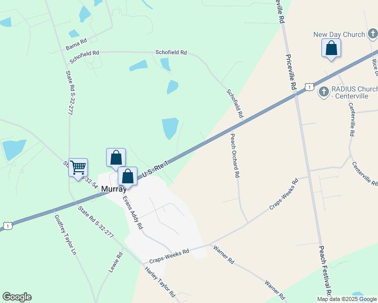 map of restaurants, bars, coffee shops, grocery stores, and more near 4607 Augusta Highway in Gilbert