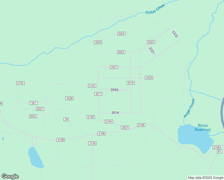map of restaurants, bars, coffee shops, grocery stores, and more near County Road 2019 in Nutrioso