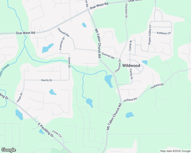 map of restaurants, bars, coffee shops, grocery stores, and more near 47 Trio Path in Dallas