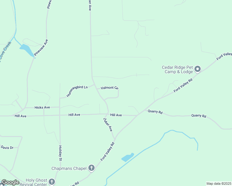 map of restaurants, bars, coffee shops, grocery stores, and more near 1008 Valmont Circle in Gadsden