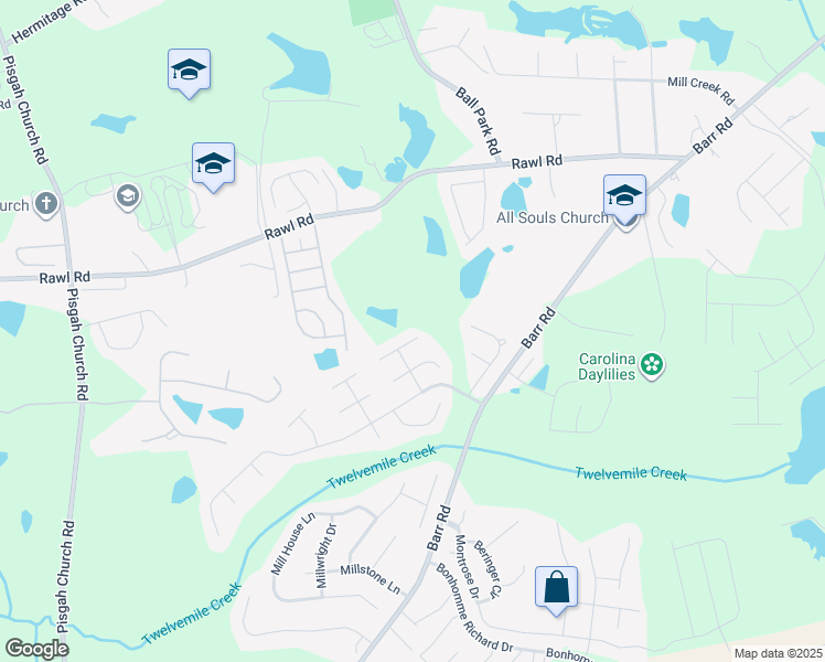 map of restaurants, bars, coffee shops, grocery stores, and more near 513 Menauhant Court in Lexington