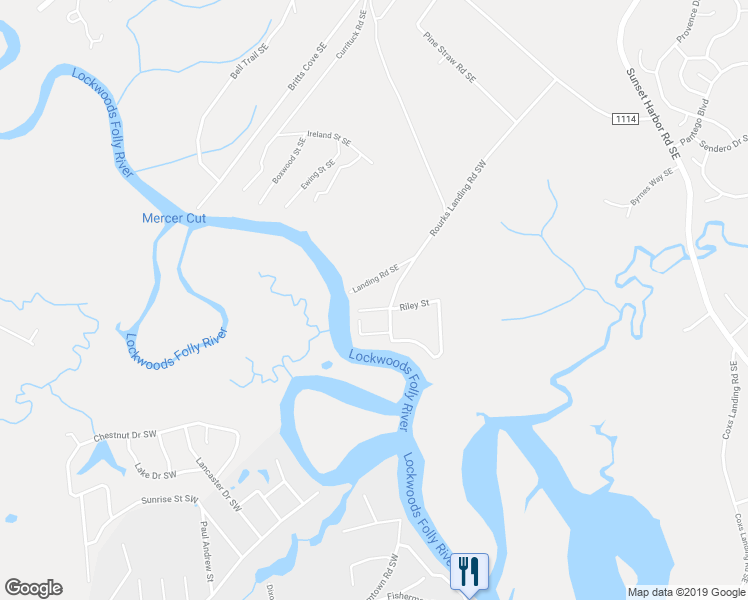 map of restaurants, bars, coffee shops, grocery stores, and more near 284 Bert Street Southeast in Bolivia