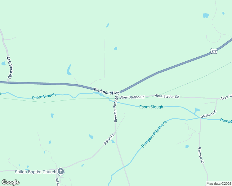 map of restaurants, bars, coffee shops, grocery stores, and more near State Highway 6 in Cedartown