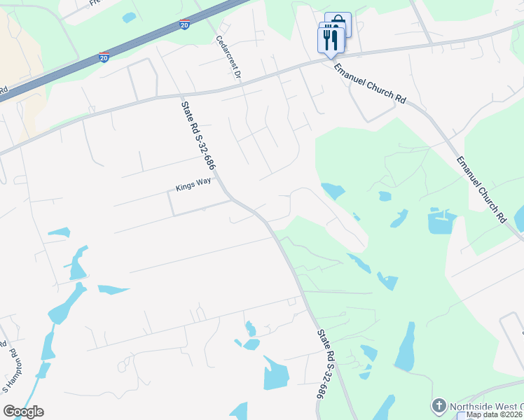 map of restaurants, bars, coffee shops, grocery stores, and more near 197 Shirway Road in Lexington