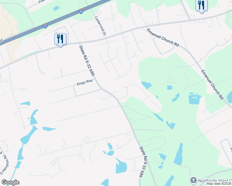 map of restaurants, bars, coffee shops, grocery stores, and more near 197 Shirway Road in Lexington