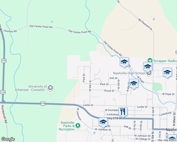 map of restaurants, bars, coffee shops, grocery stores, and more near 1105 North 14th Street in Nashville