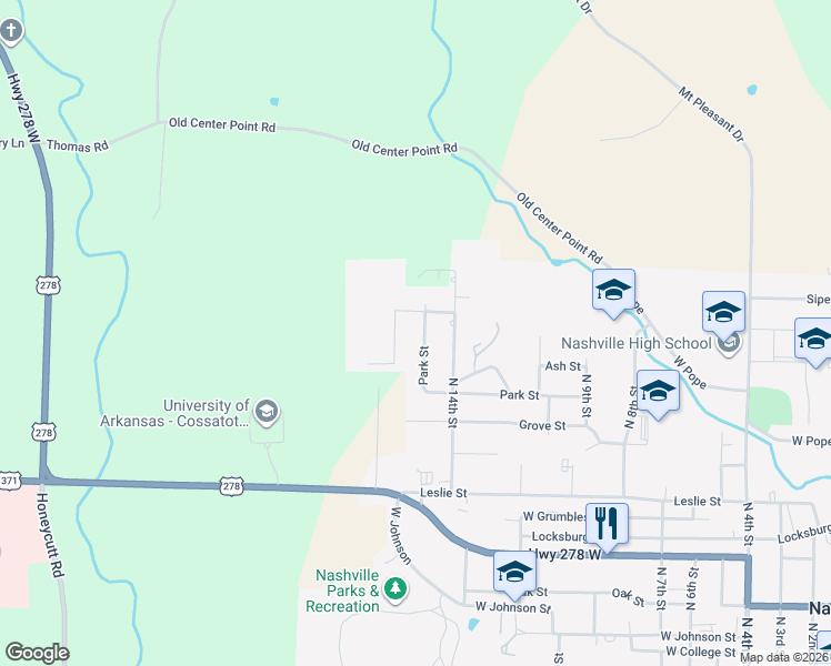 map of restaurants, bars, coffee shops, grocery stores, and more near 1105 North 15th Street in Nashville